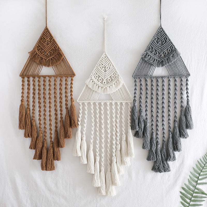 Handmade Triangle Macrame