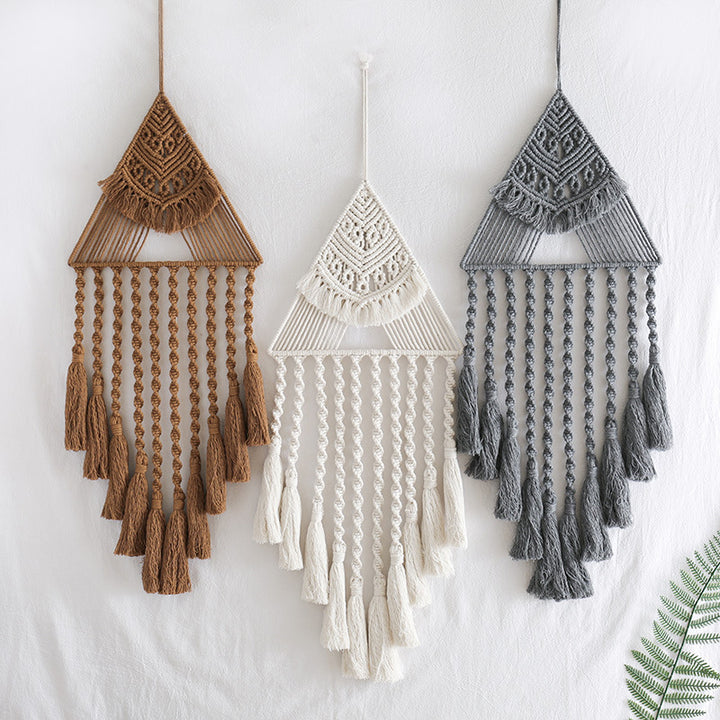 Handmade Triangle Macrame