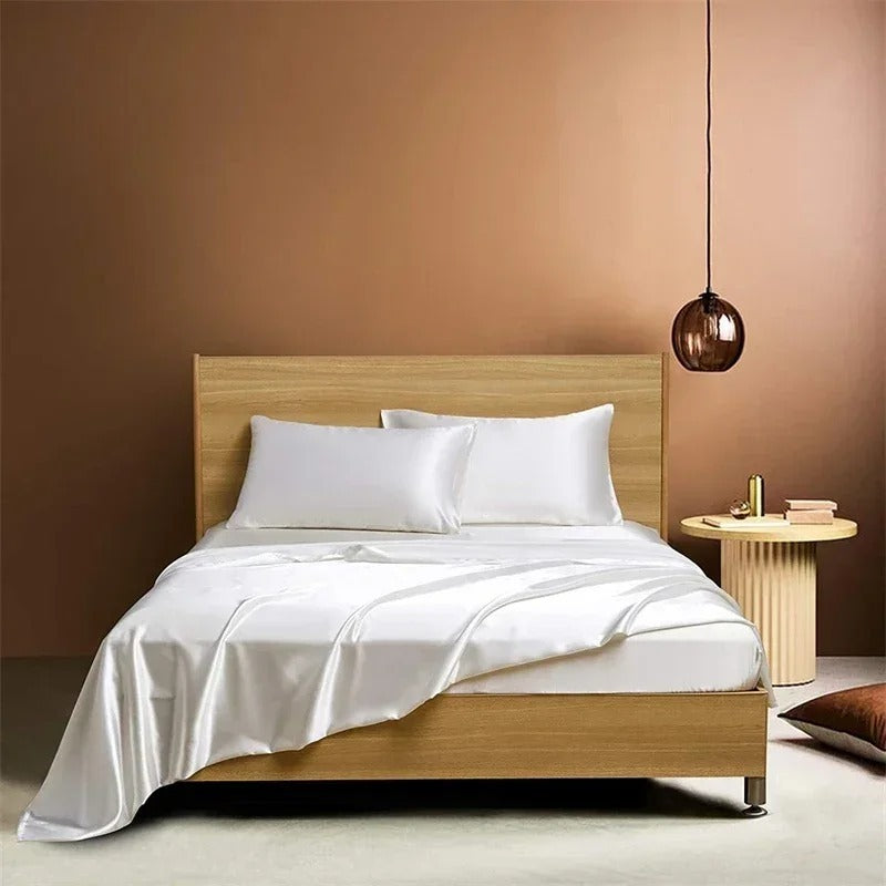 Sleek Satin Bedding Set