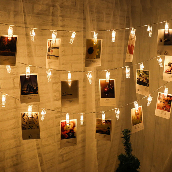 Photo Clip String Lights