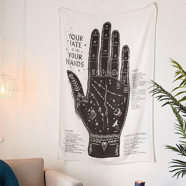 Palm Reading Tapestry