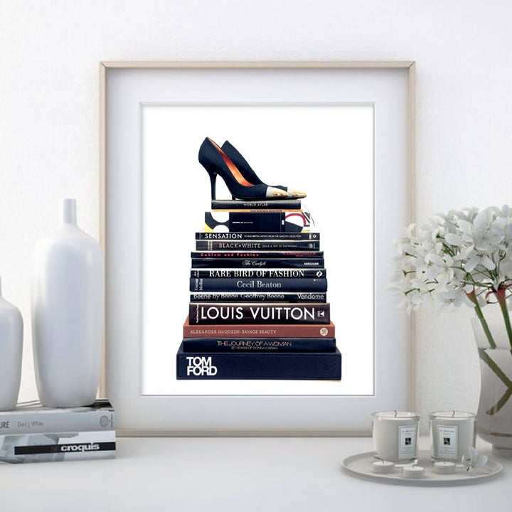 Fashion Books Canvas Posters