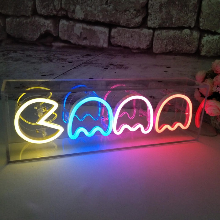 Pacman Table Neon Light