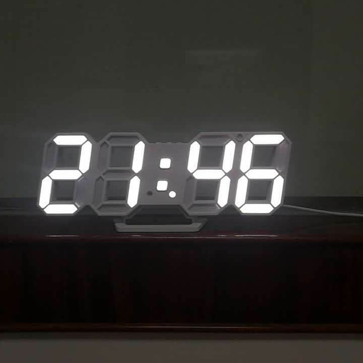 3D LED Digital Alarm Clock