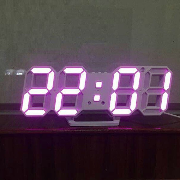 3D LED Digital Alarm Clock