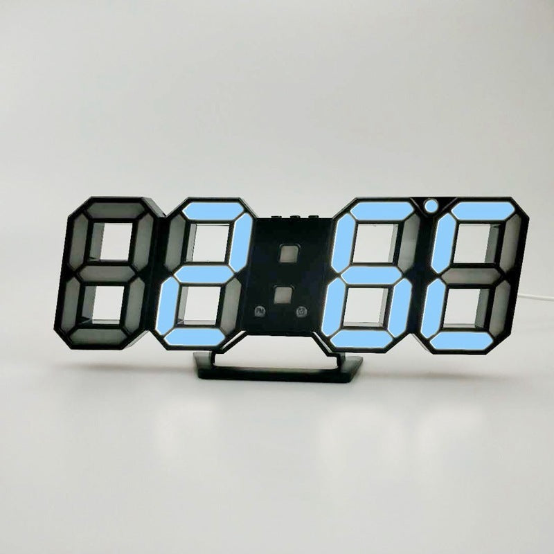 3D LED Digital Alarm Clock