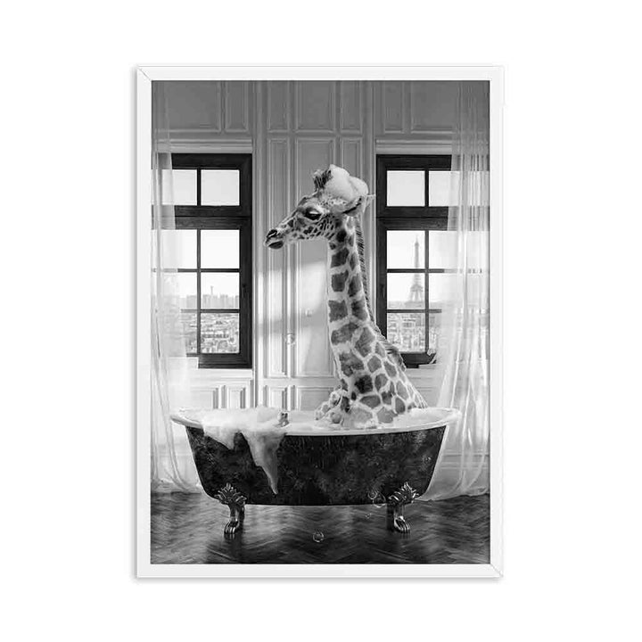 Animals In The Tub Canvas Posters