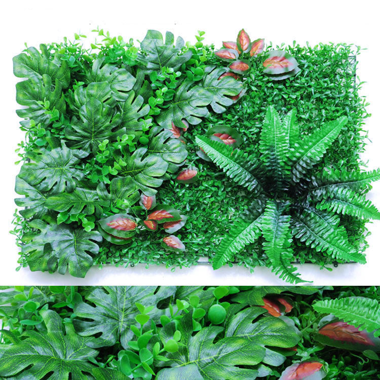 Faux Boxwood Plant Wall Decoration