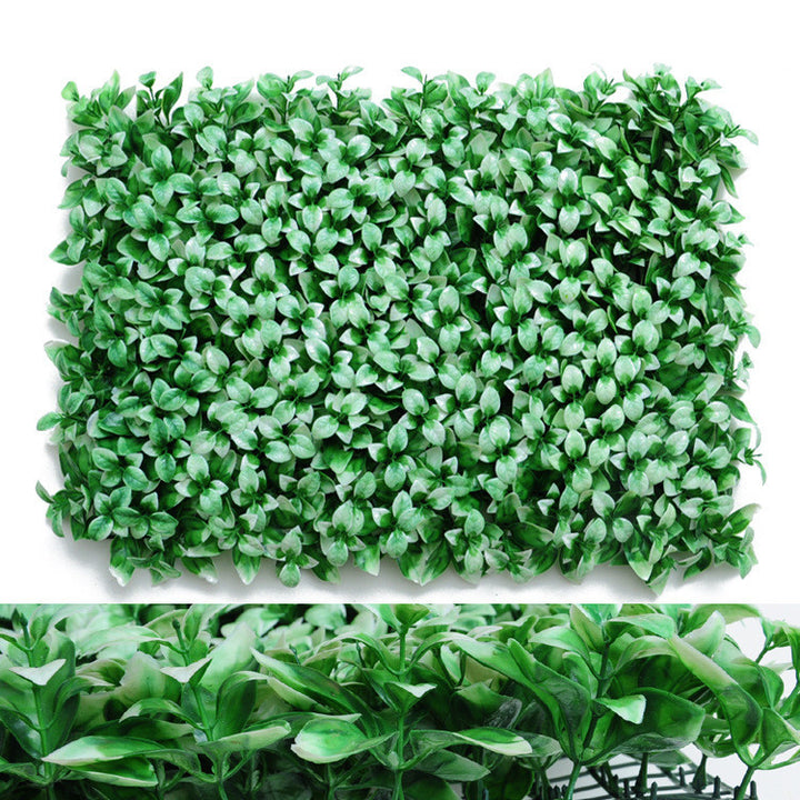 Faux Boxwood Plant Wall Decoration