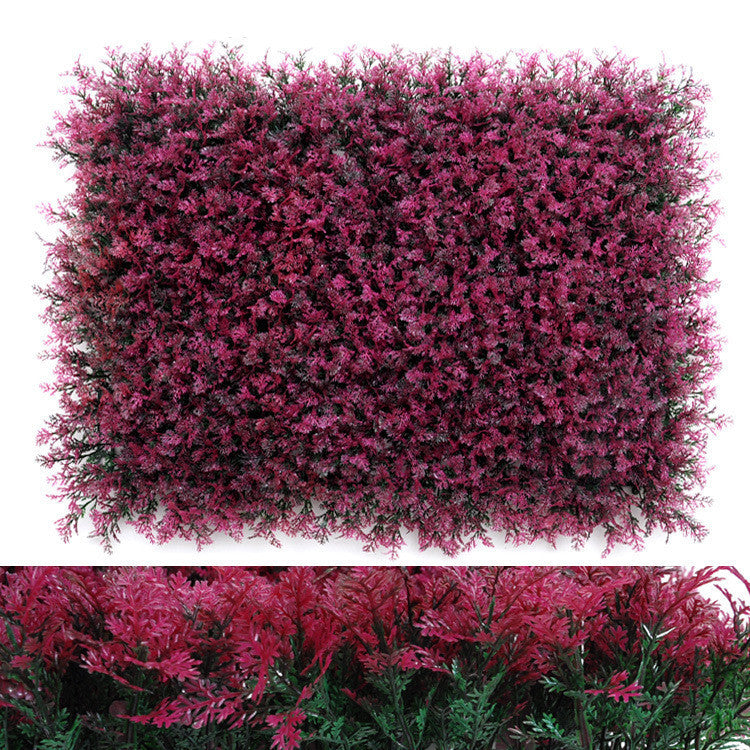 Faux Boxwood Plant Wall Decoration