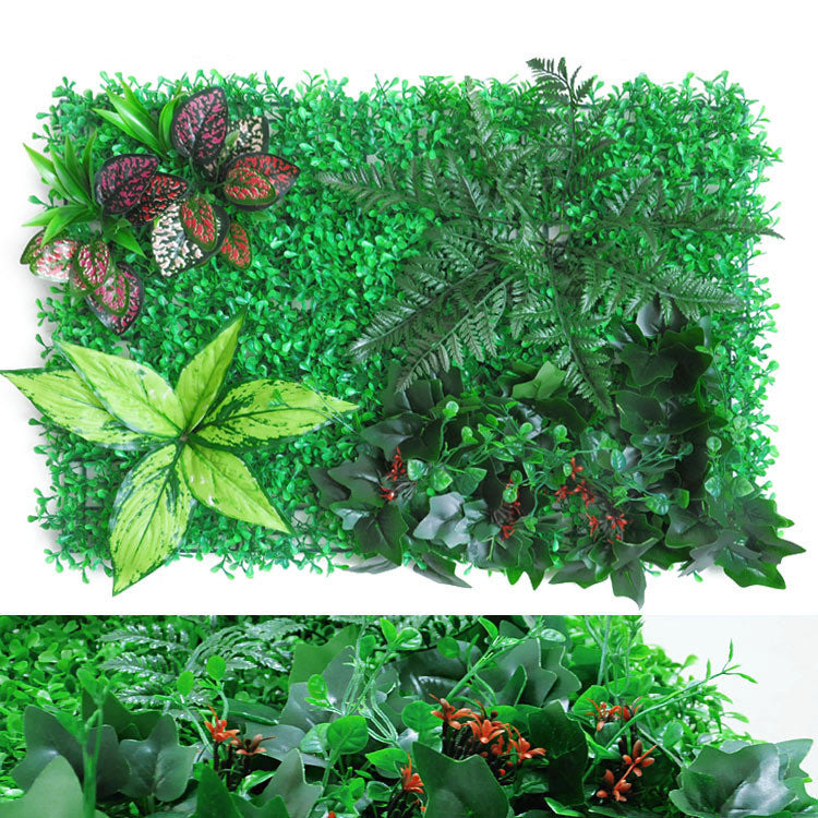 Faux Boxwood Plant Wall Decoration