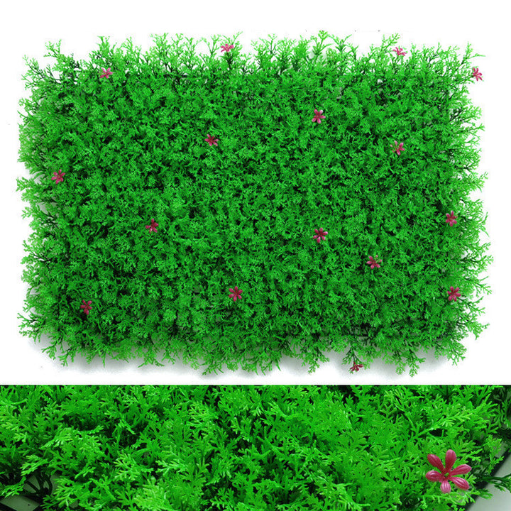 Faux Boxwood Plant Wall Decoration