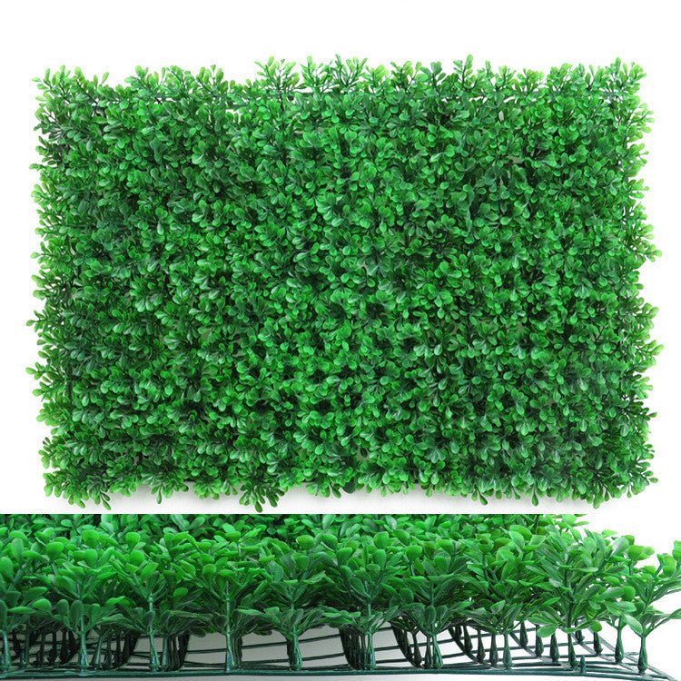 Faux Boxwood Plant Wall Decoration