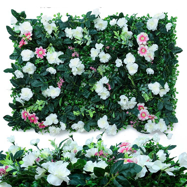 Faux Boxwood Plant Wall Decoration