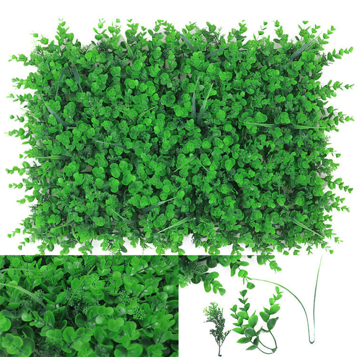 Faux Boxwood Plant Wall Decoration