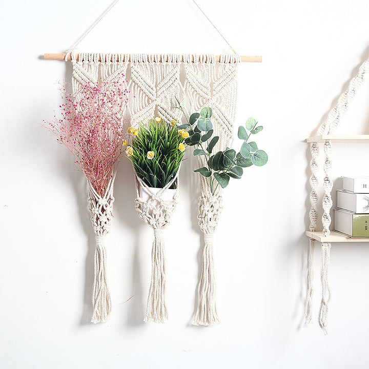 Handmade Flower Pot Rack Macrame