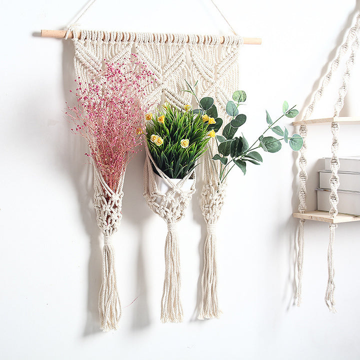 Handmade Flower Pot Rack Macrame