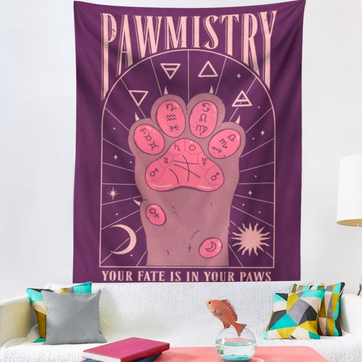 Pawmistry Tapestry