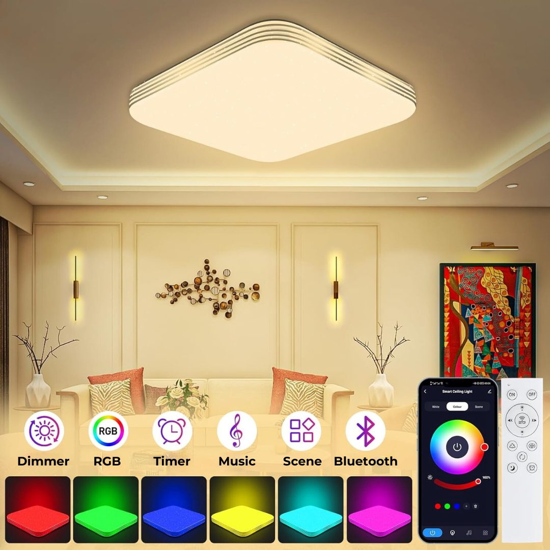 Ceiling LED Color-Changing Light