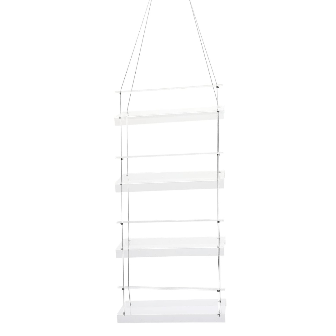 Transparent Flower Pot Hanging Shelf