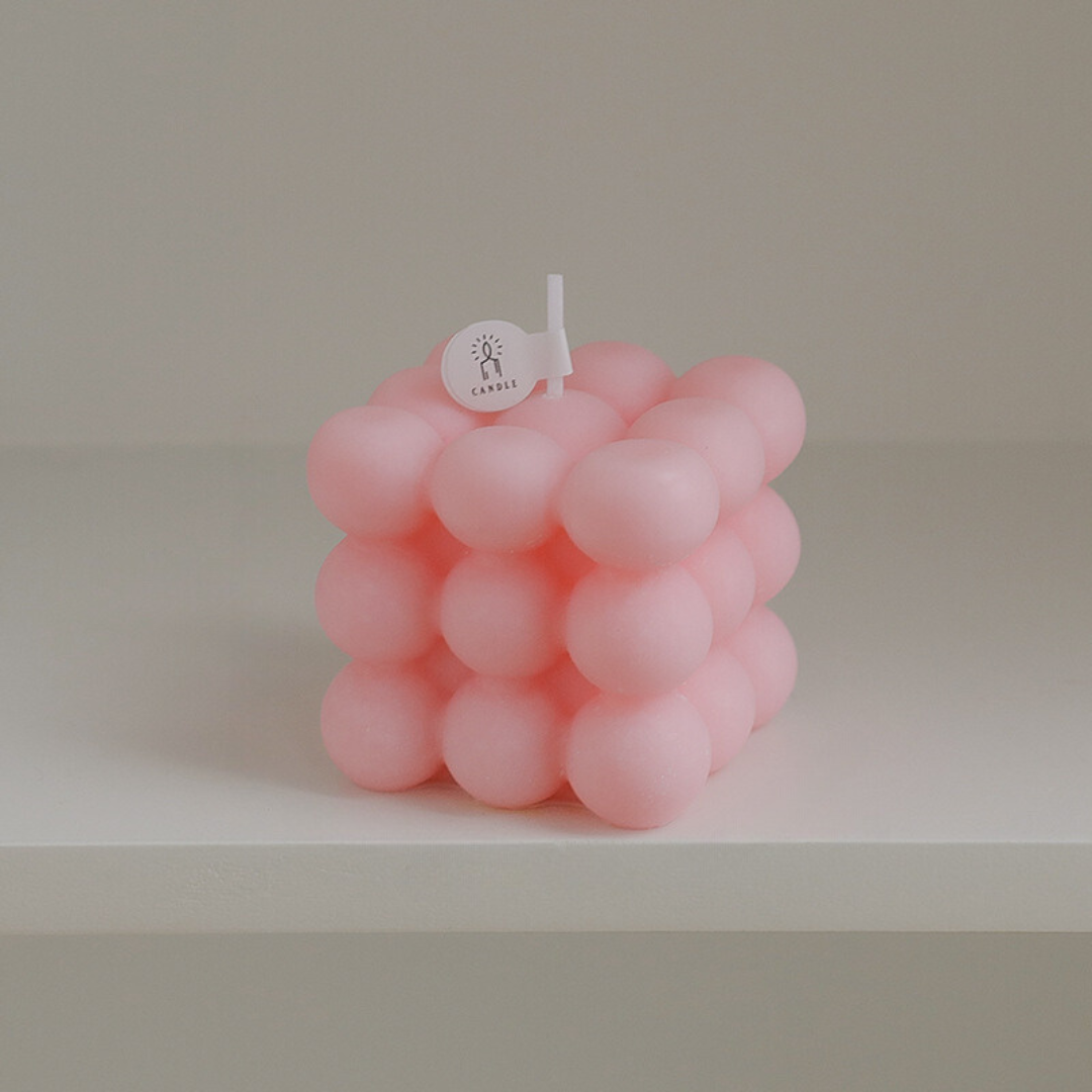 Bubble Cube Candle