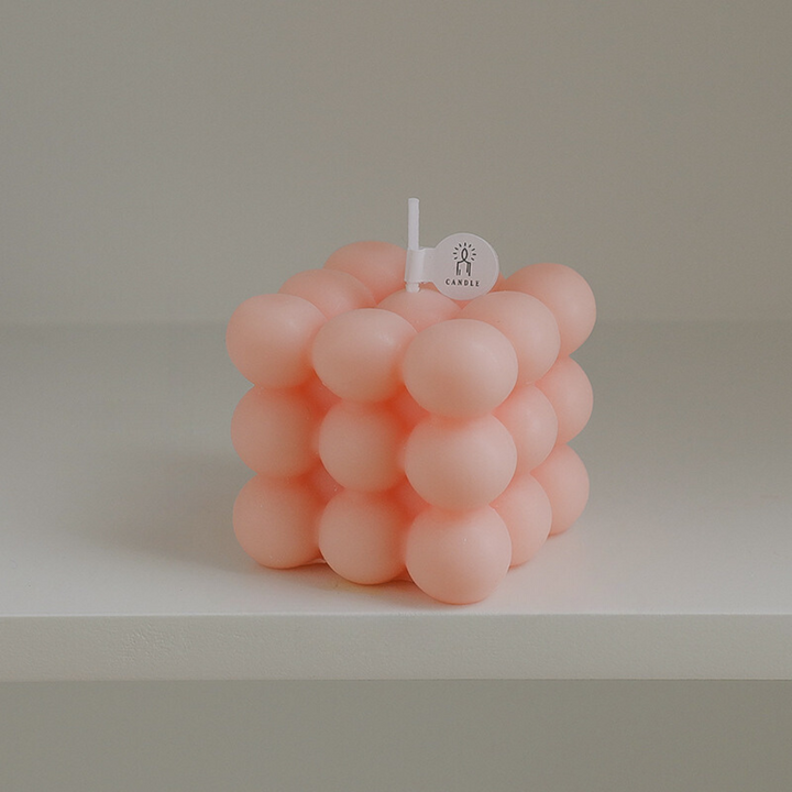 Bubble Cube Candle