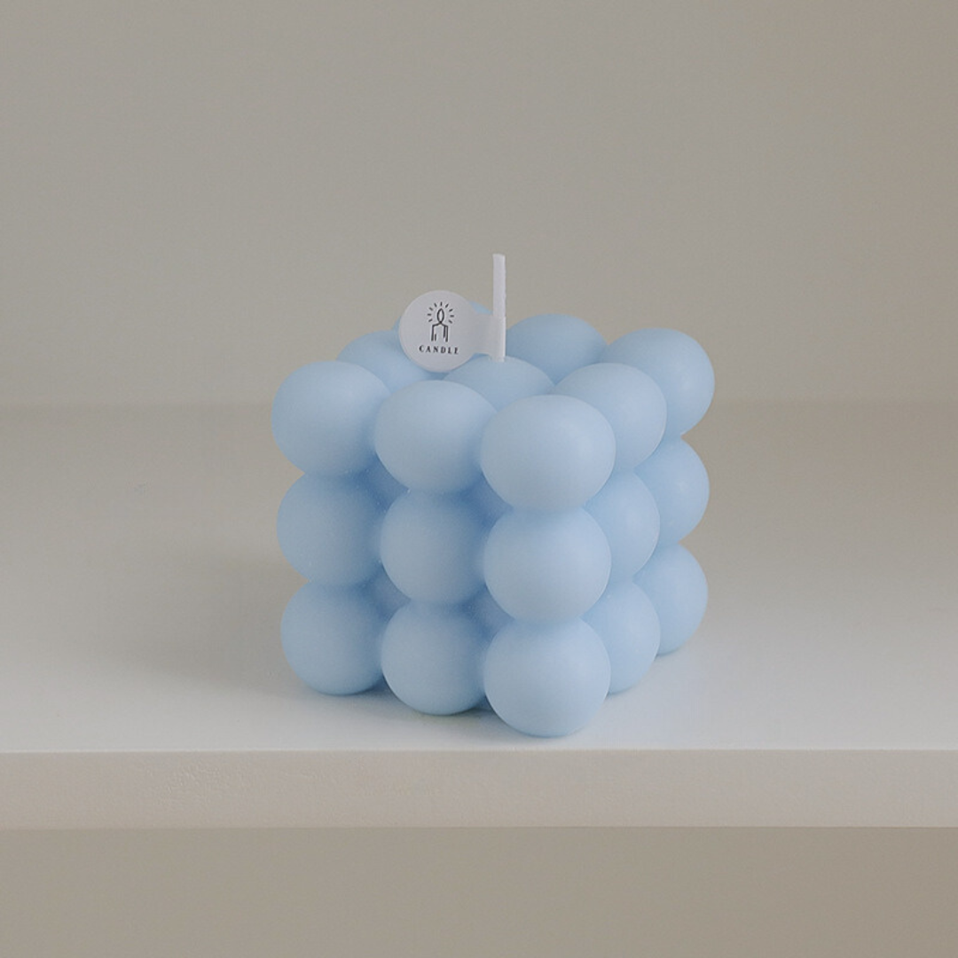 Bubble Cube Candle