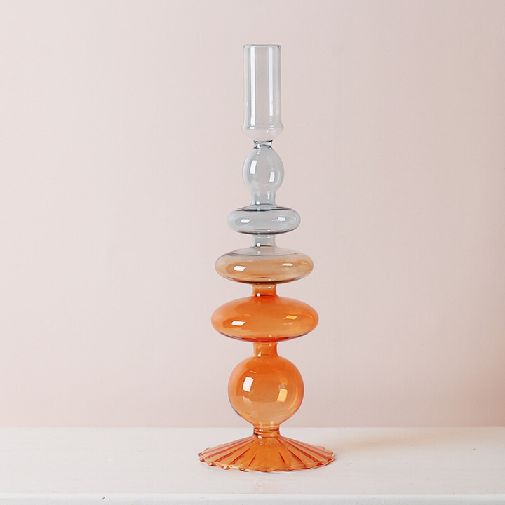 Gradient Retro Abstract Candle Holder