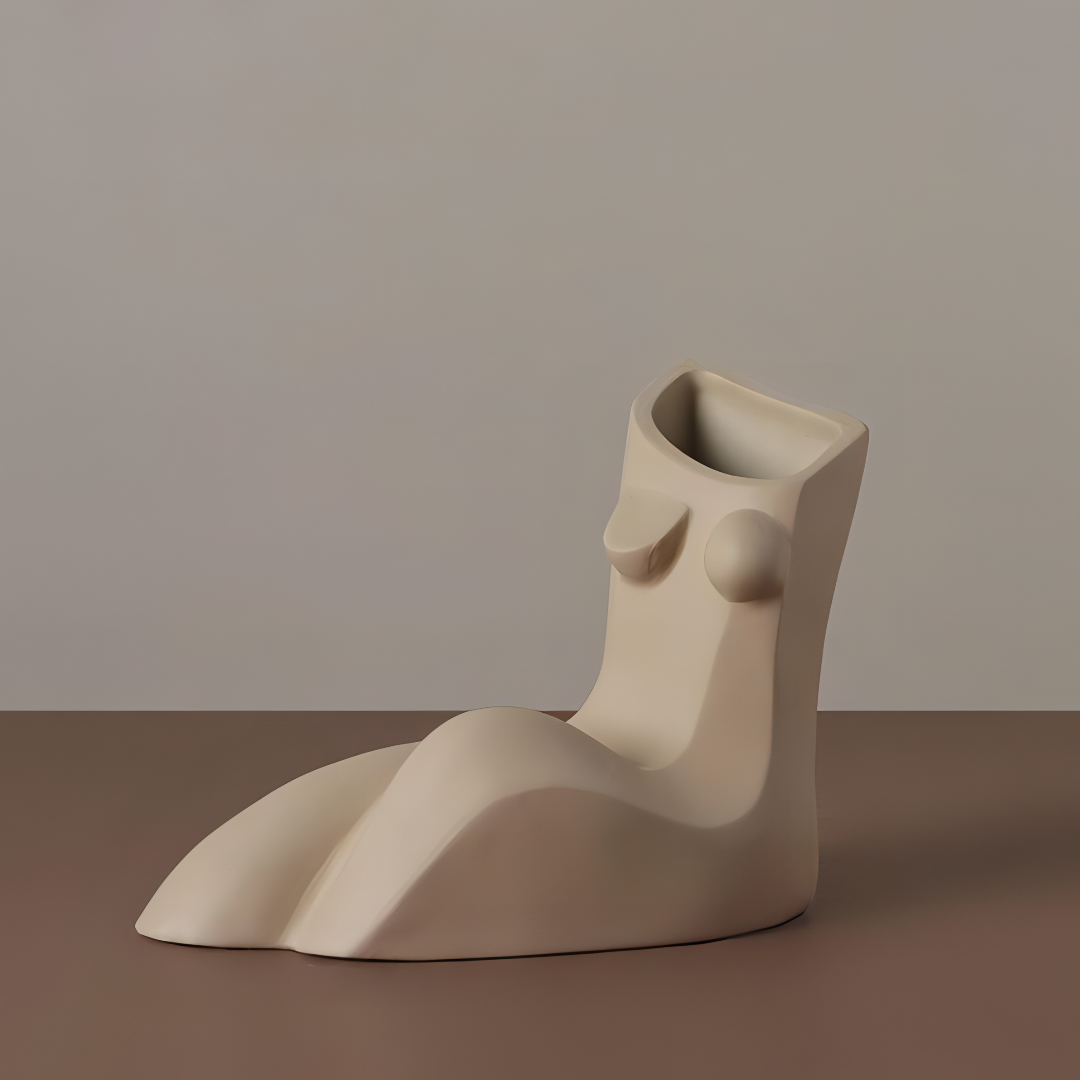 Geometric Female Body Vase