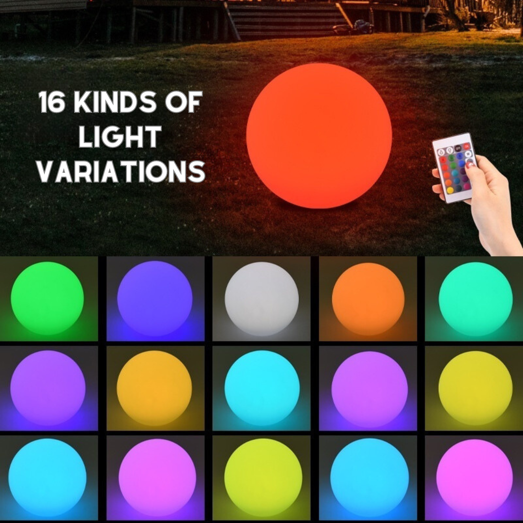 Color-Changing LED Glow Ball