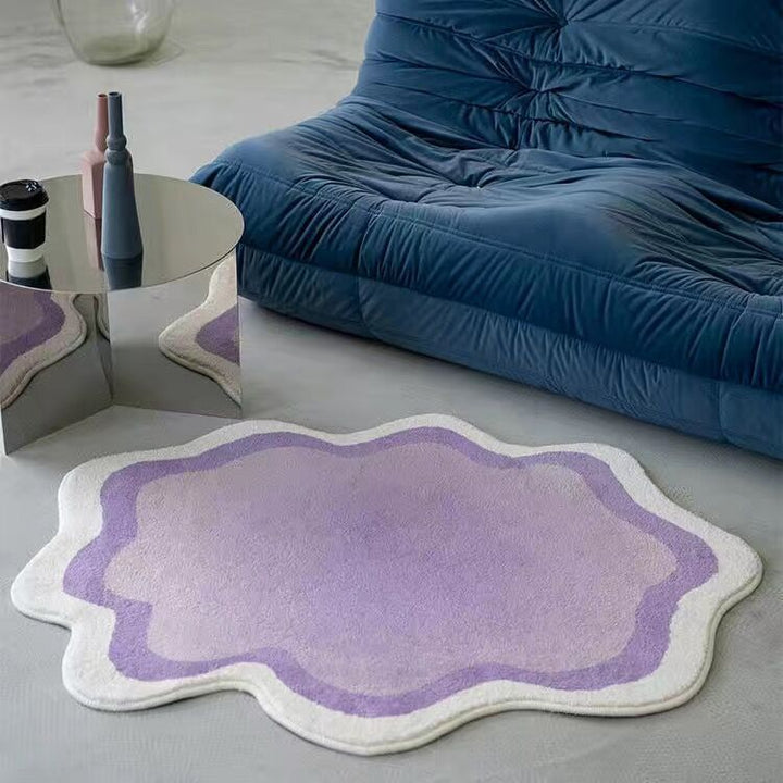 Gradient Wave Accent Rug (3 Color Options)