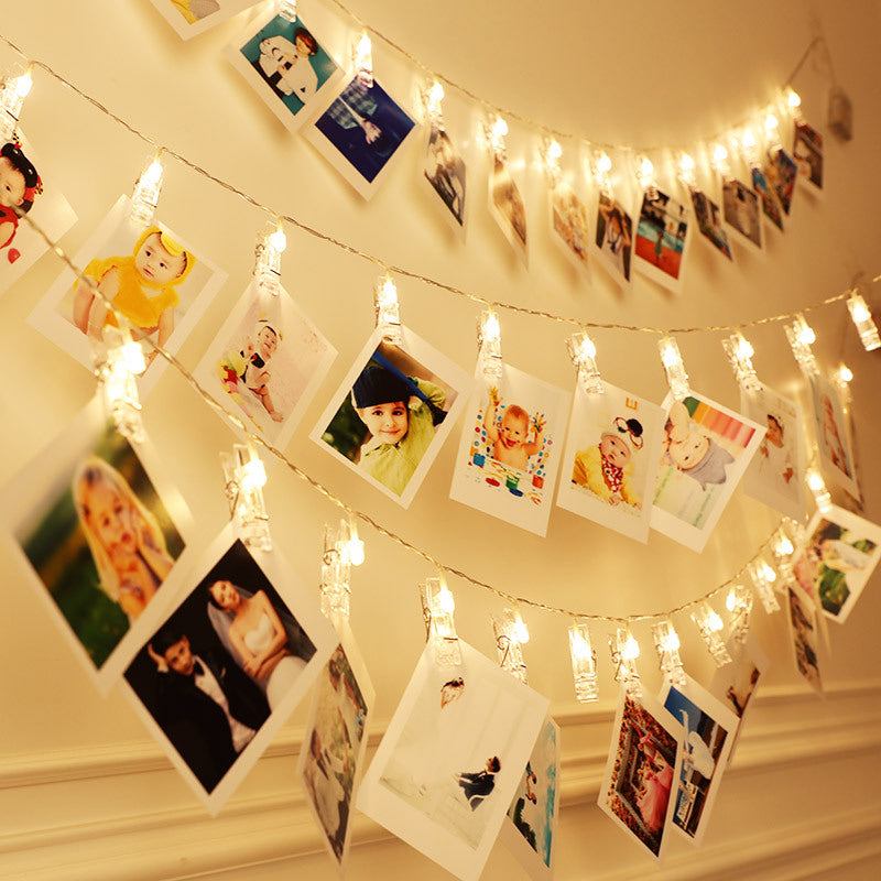 Photo Clip String Lights