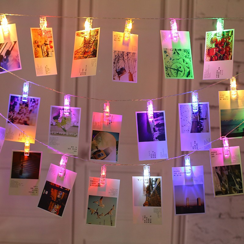 Photo Clip String Lights