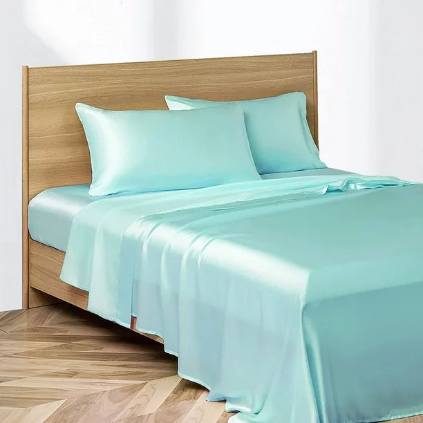 Sleek Satin Bedding Set