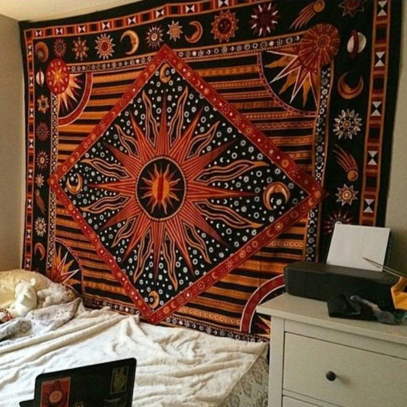 Midnight Sun Tapestry