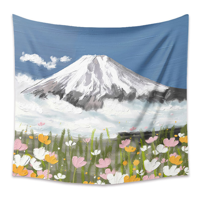 Blooming Mountain Tapestry