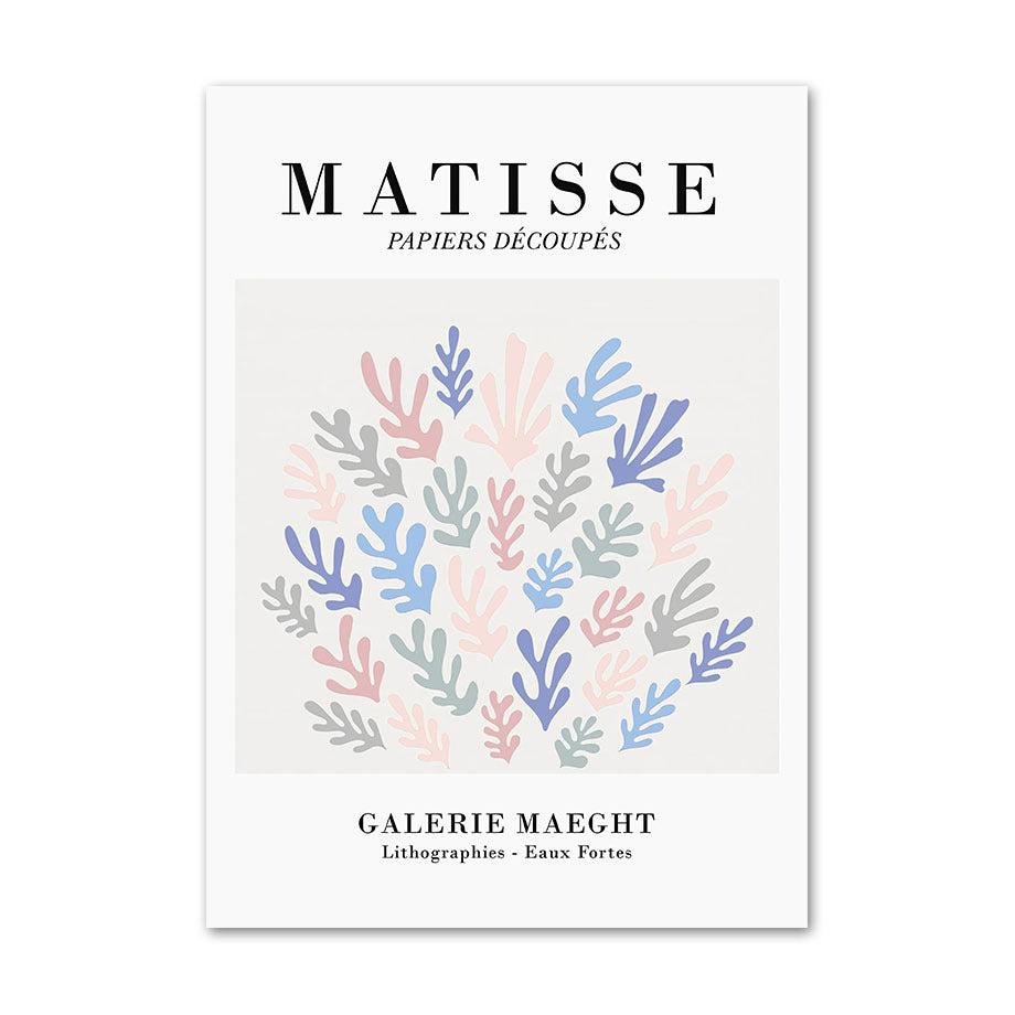 Pastel Matisse Canvas Posters