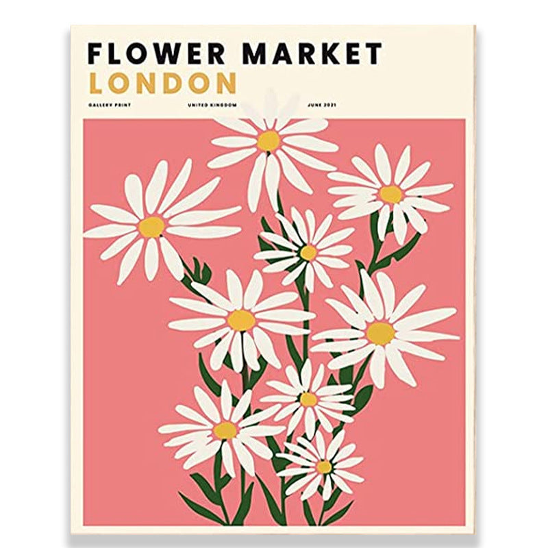 Blossom Flower Market Canvas Posters