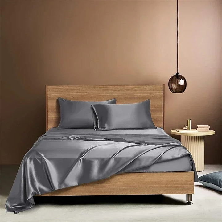 Sleek Satin Bedding Set