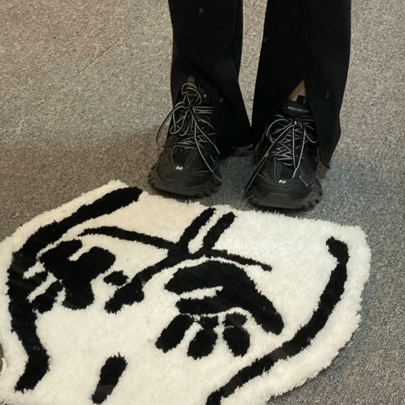 Booty Handprints Accent Rug