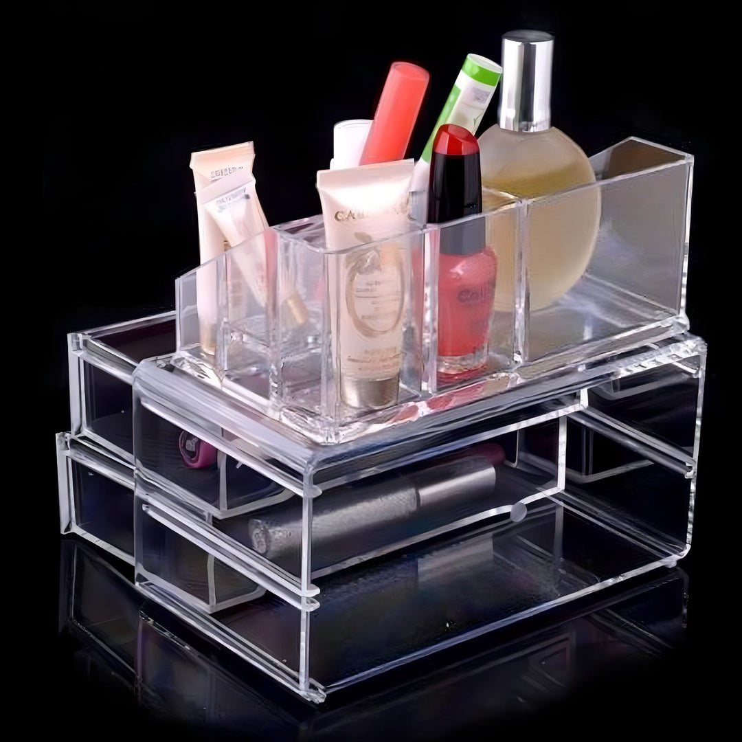 Transparent Makeup Organizer