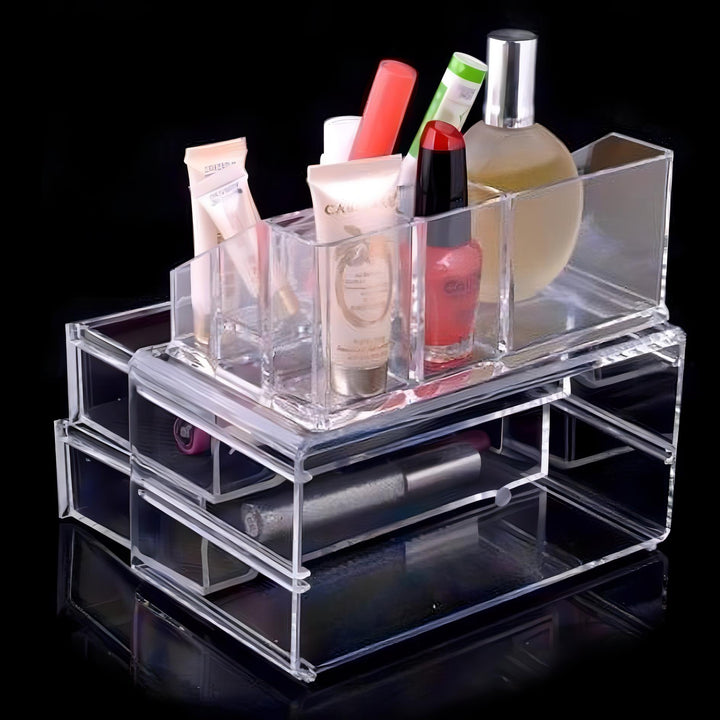 Transparent Makeup Organizer