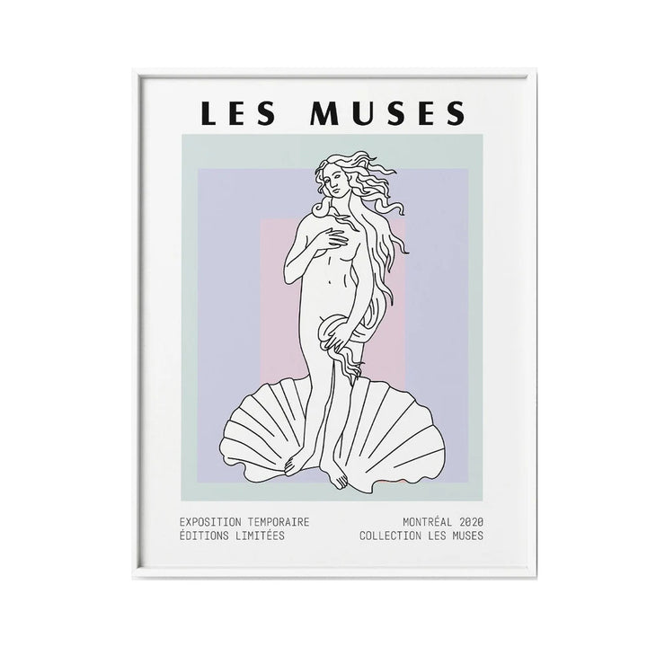 Les Muses Canvas Posters