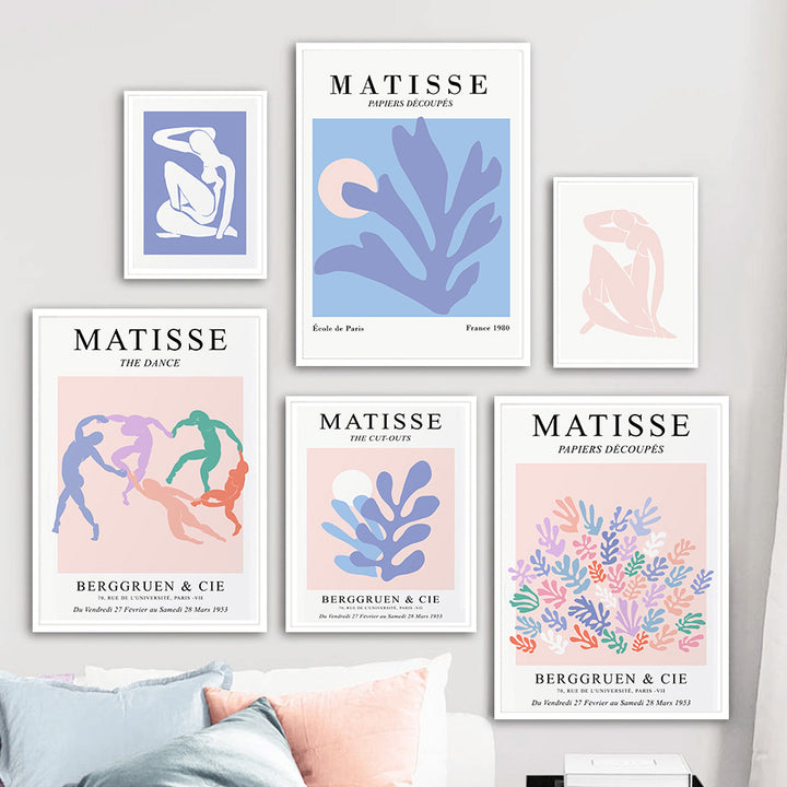 Pastel Matisse Canvas Posters