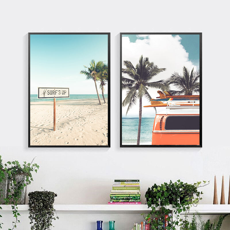 Surf's Up Canvas Posters