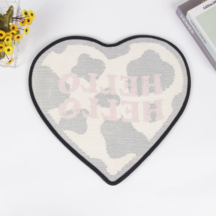 Hello Hello Cow-Print Heart