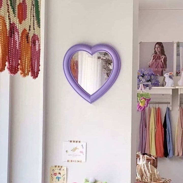 Heart-Shaped Mirror