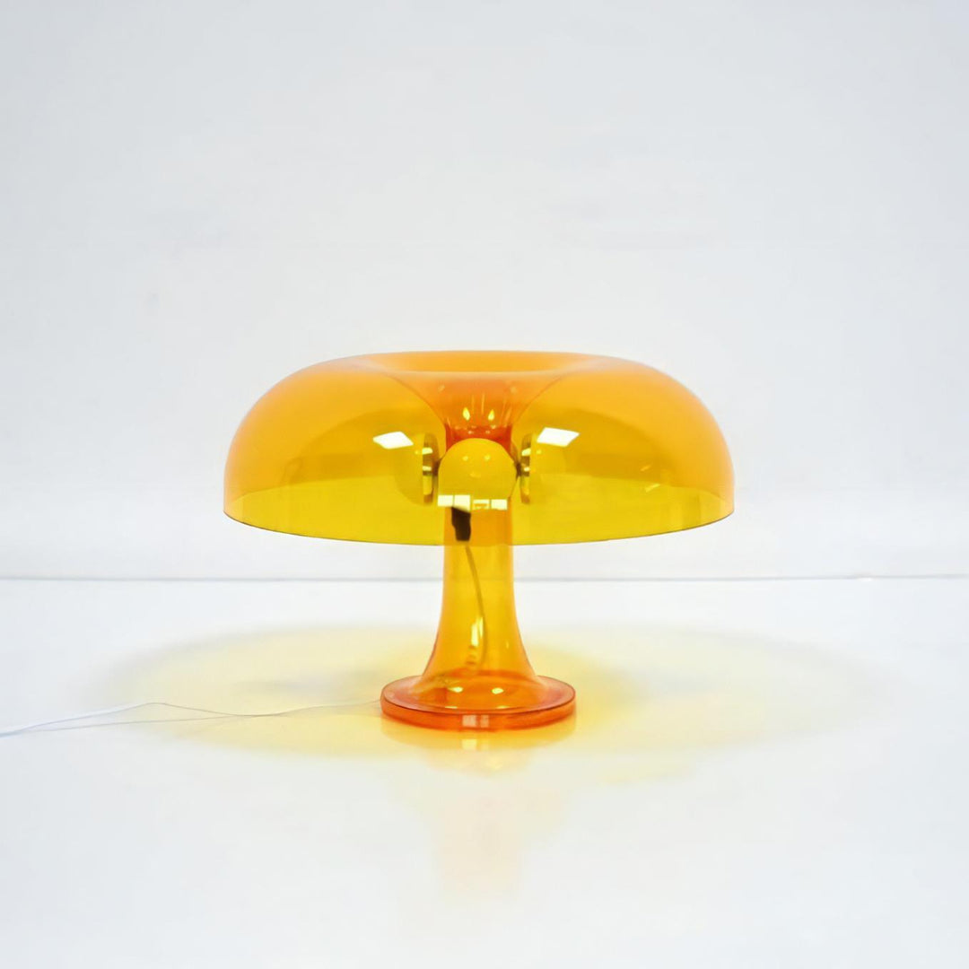 Transparent Vintage 60s Mushroom Lamp