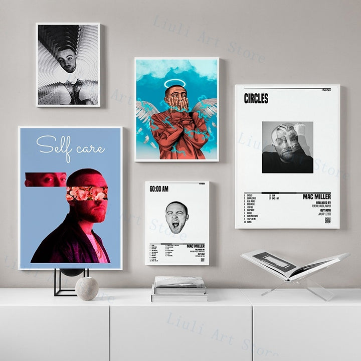 Mac Miller Canvas Posters