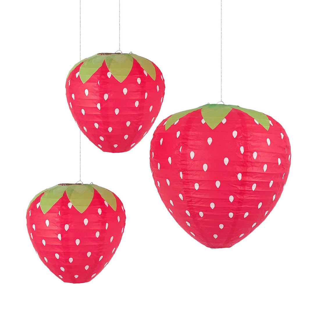 Strawberry Lantern Pendant